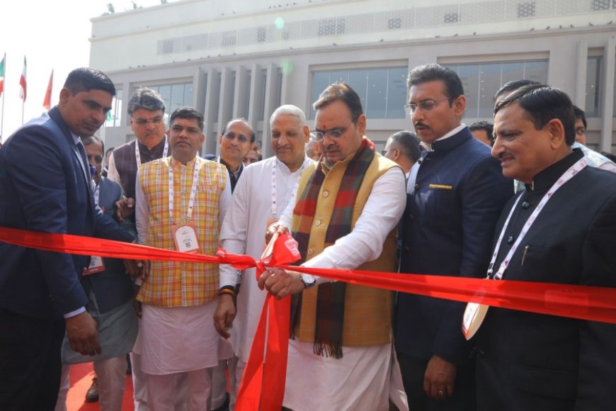 मुख्यमंत्री भजनलाल शर्मा ने जयपुर में इंडिया स्टोनमार्ट 2026 का उद्घाटन किया