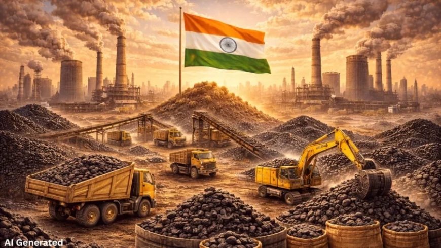 नीति आयोग: भारत में 2050 तक कोयले की मांग दोगुनी होने का अनुमान