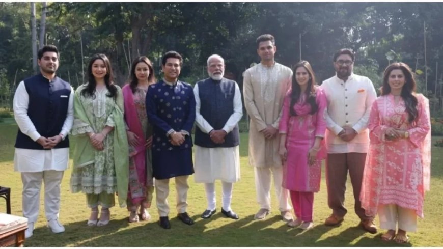 अर्जुन तेंदुलकर और सानिया की शादी: सचिन ने पीएम मोदी को दिया निमंत्रण