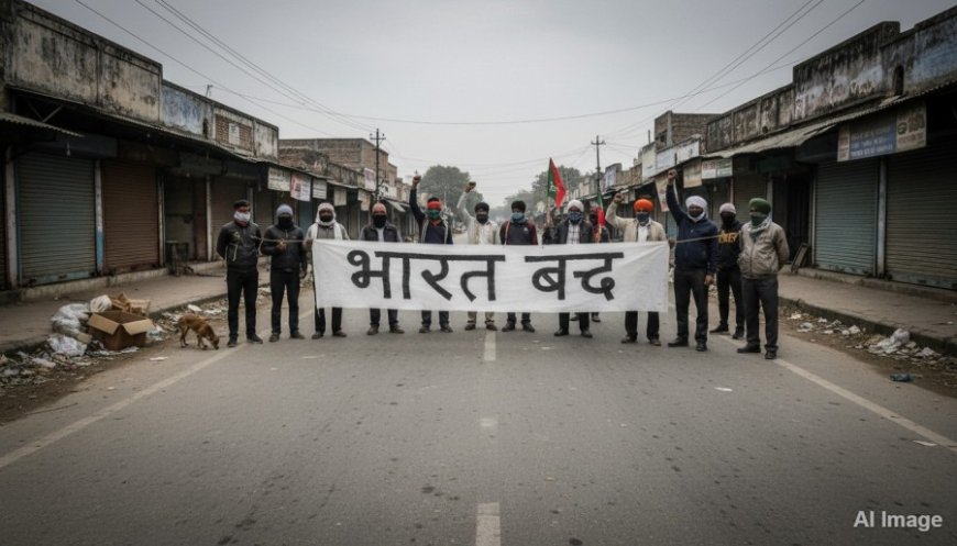 भारत बंद: राजस्थान में जनजीवन सामान्य, स्कूल और बाजार खुले रहे