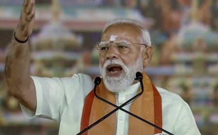 पीएम मोदी ने मदुरै में ₹4400 करोड़ की विकास परियोजनाओं का उद्घाटन किया