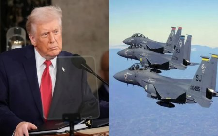 अमेरिकी सेना: कुवैत ने गलती से मार गिराए तीन F-15E लड़ाकू विमान।
