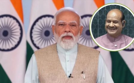 पीएम मोदी ने कोटा एयरपोर्ट का शिलान्यास किया, ओम बिरला की सराहना की
