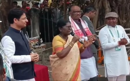 राष्ट्रपति मुर्मू ने ममता बनर्जी की अनुपस्थिति पर दी प्रतिक्रिया, सिलीगुड़ी दौरा