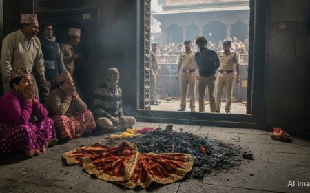चंबा: मंदिर में माता के वस्त्र जलाने पर तनाव, परिजनों ने मांगी माफी