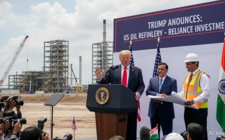 ट्रंप का ऐलान: अमेरिका में 50 साल बाद खुलेगी नई रिफाइनरी, रिलायंस करेगी निवेश