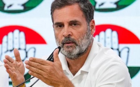 राहुल गांधी का लखनऊ में संबोधन: मोदी सरकार और अडानी पर साधा निशाना