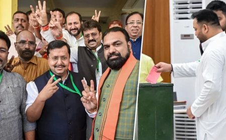बिहार राज्यसभा चुनाव: चार विधायक मतदान से गायब, सियासी हलचल तेज