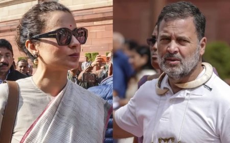 कंगना रनौत ने राहुल गांधी के आचरण की आलोचना की, दी सलाह।