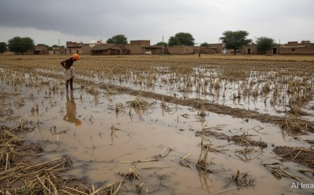 राजस्थान के 8 जिलों में बारिश का अलर्ट, जैसलमेर में फसलें प्रभावित