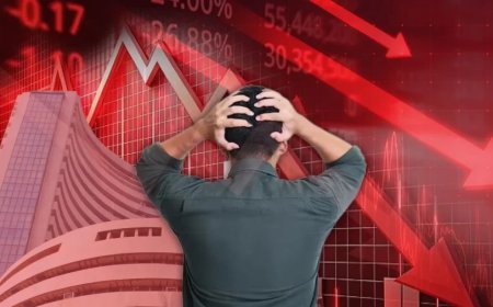 बैंकिंग शेयरों में भारी गिरावट: बैंक निफ्टी 3% टूटा, HDFC और SBI प्रभावित।
