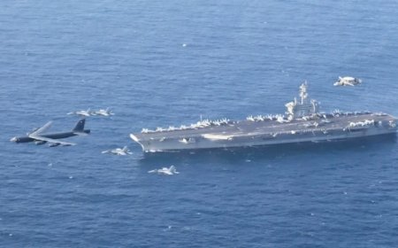 ईरान का USS अब्राहम लिंकन पर हमले का दावा, दी गंभीर चेतावनी।