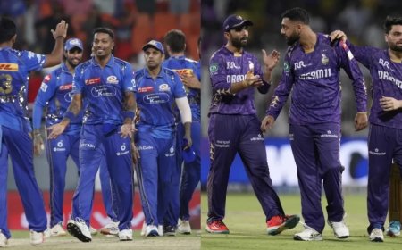 आईपीएल 2026: मुंबई इंडियंस और कोलकाता नाइट राइडर्स के बीच मुकाबला, जानें विवरण