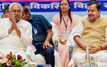 नीतीश कुमार का बिहार विधान परिषद से तो नितिन नवीन का विधानसभा से इस्तीफा, दोनों जा रहे राज्यसभा