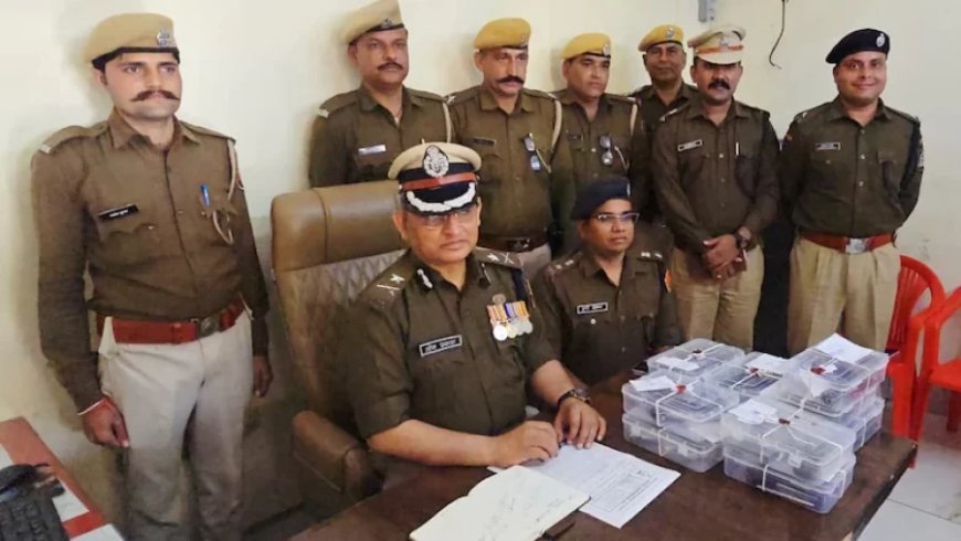 हनुमानगढ़ में 11 पिस्टल और 22 मैगजीन बरामद, दो आरोपी गिरफ्तार