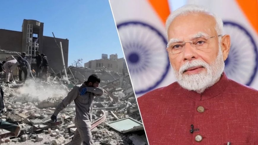 पश्चिम एशिया संकट: पीएम मोदी ने 8 देशों के नेताओं से की बात।