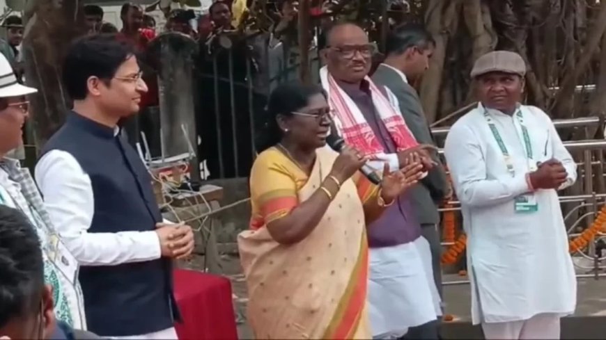 राष्ट्रपति मुर्मू ने ममता बनर्जी की अनुपस्थिति पर दी प्रतिक्रिया, सिलीगुड़ी दौरा