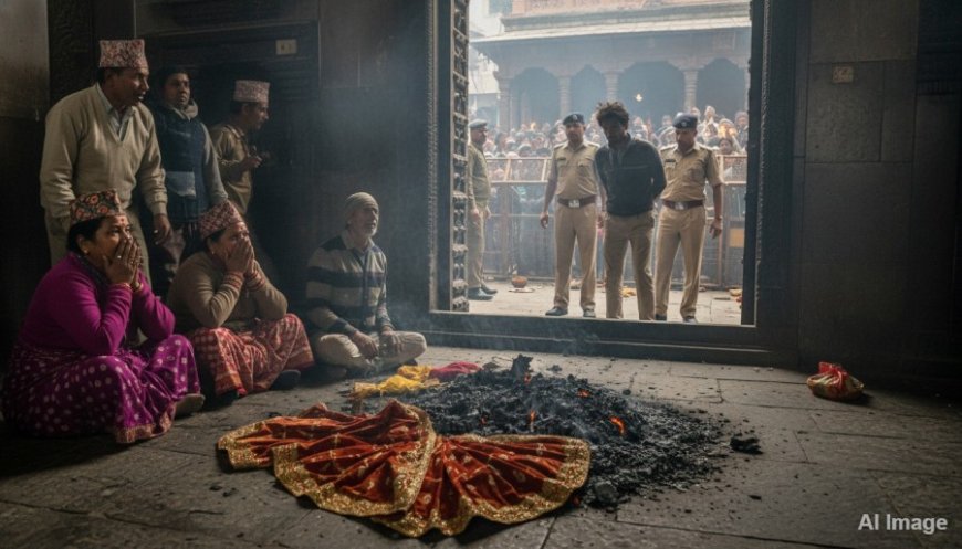 चंबा: मंदिर में माता के वस्त्र जलाने पर तनाव, परिजनों ने मांगी माफी