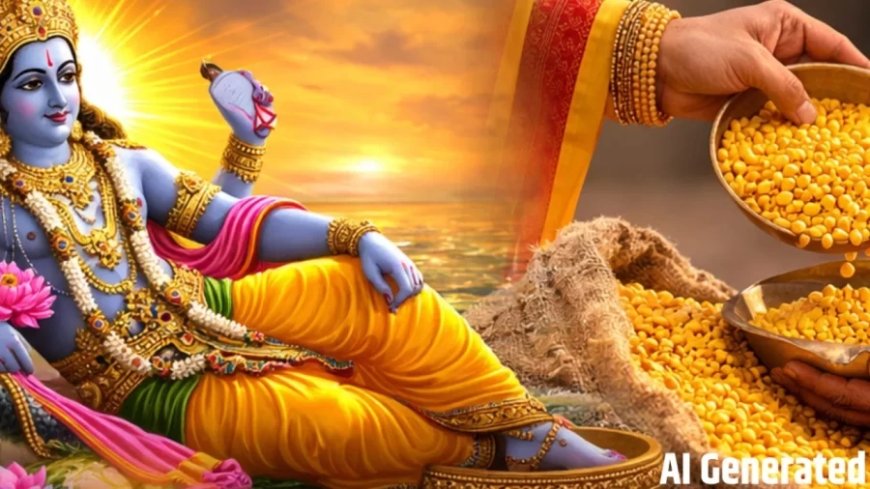 गुरुवार दान: भगवान विष्णु और बृहस्पति देव की कृपा हेतु धार्मिक महत्व