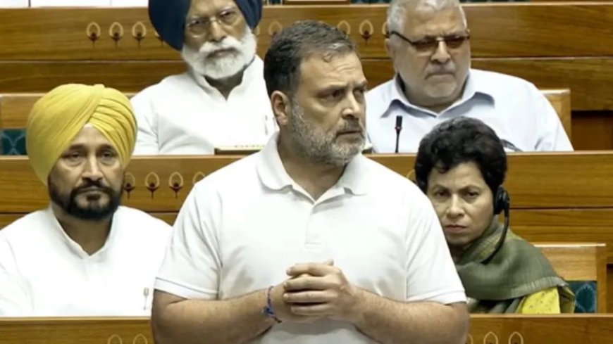 राहुल गांधी ने लोकसभा में ऊर्जा सुरक्षा और तेल आयात पर सरकार को घेरा