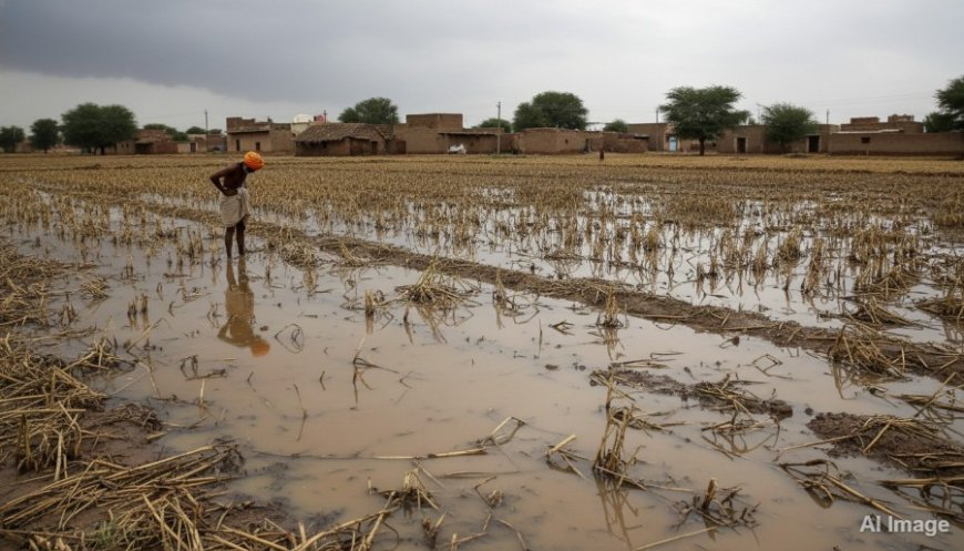 राजस्थान के 8 जिलों में बारिश का अलर्ट, जैसलमेर में फसलें प्रभावित