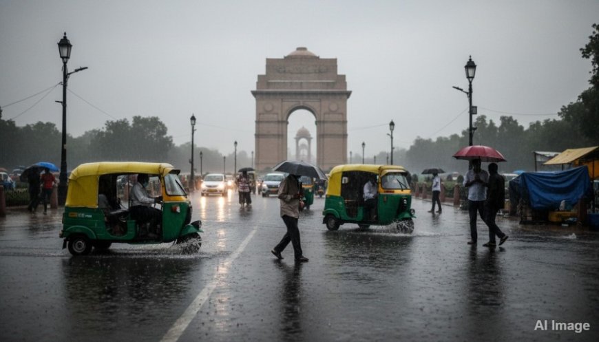 दिल्ली-NCR में बारिश और तेज हवाएं, 14 राज्यों में अलर्ट जारी