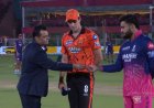 IPL 2026: पैट कमिंस ने जीता टॉस, हैदराबाद ने राजस्थान को दी पहले बल्लेबाजी