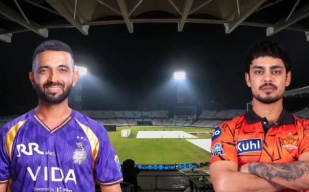 IPL 2024: KKR ने टॉस जीतकर चुनी गेंदबाजी, हैदराबाद के शिवांग कुमार का डेब्यू