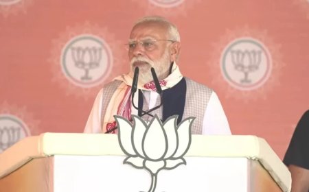 पीएम मोदी का बरपेटा दौरा: कांग्रेस की हार की लगेगी सेंचुरी, असम में विकास का दावा