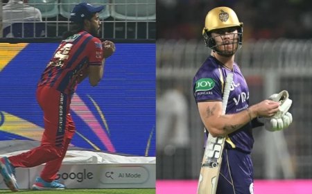 KKR vs LSG: फिन एलन के कैच पर विवाद, आउट या नॉट आउट?