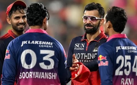 विराट कोहली ने जीता दिल: वैभव सूर्यवंशी के लिए लिखा खास संदेश, RR की बड़ी जीत