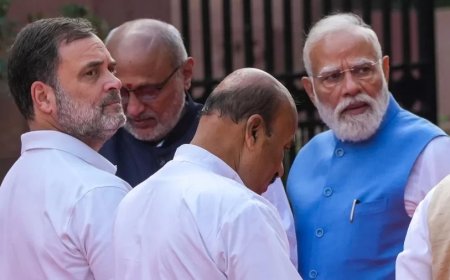 पीएम मोदी और राहुल गांधी की मुलाकात: ज्योतिबा फुले की 200वीं जयंती पर हुई विशेष बातचीत