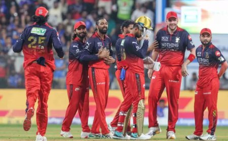IPL 2026 MI vs RCB : बेंगलुरु ने की जीत के साथ वापसी, मुंबई को 18 रन से हराया