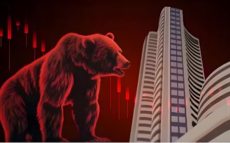 शेयर बाजार में भारी गिरावट: सेंसेक्स 702 अंक टूटा, कच्चे तेल ने बढ़ाई बेचैनी