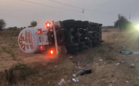 आंध्र प्रदेश के कुरनूल में भीषण सड़क हादसा: लॉरी-बोलेरो की टक्कर में 8 तीर्थयात्रियों की मौत, 12 घायल