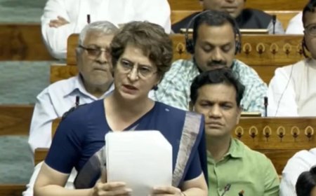 महिला आरक्षण: प्रियंका गांधी ने OBC कोटे और परिसीमन पर सरकार को घेरा