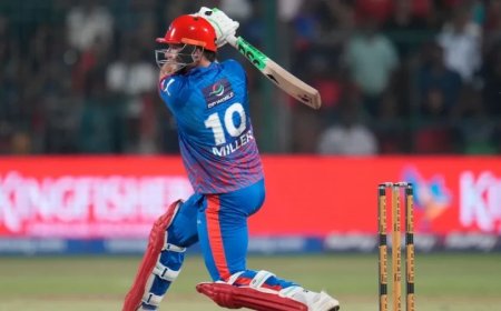 RCB vs DC: डेविड मिलर ने पोलार्ड को पछाड़ा, धोनी के बाद बने दूसरे सबसे बड़े 'फिनिशर'