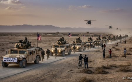 सीरिया से 12 साल बाद अमेरिकी सेना की पूर्ण वापसी, सभी सैन्य ठिकाने खाली