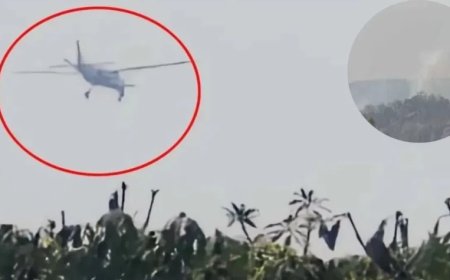 छत्तीसगढ़ विमान हादसा: जशपुर में पहाड़ से टकराया चार्टर्ड जेट, दो की मौत