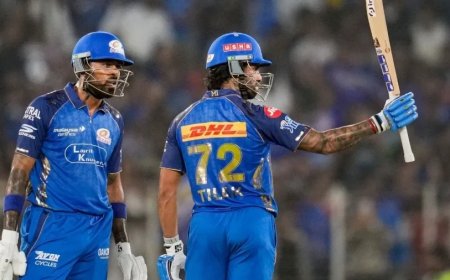 GT vs MI: तिलक वर्मा का तूफानी शतक, मुंबई इंडियंस ने गुजरात को 99 रनों से रौंदा