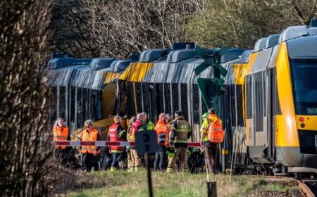 डेनमार्क में दो ट्रेनों के बीच भीषण टक्कर, पुलिस ने बताया बड़ी दुर्घटना