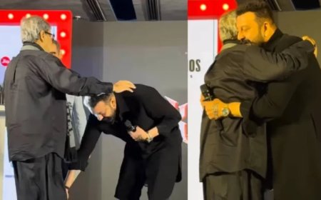 संजय दत्त ने छुए सुभाष घई के पैर: 'खलनायक रिटर्न्स' का ऐलान, भावुक हुए संजू बाबा