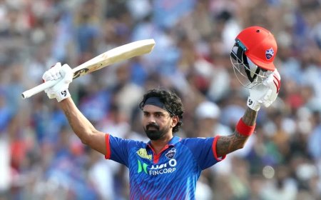 दिल्ली का विशाल स्कोर: केएल राहुल के ऐतिहासिक 152* रन, पंजाब को 265 का लक्ष्य