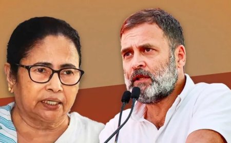 राहुल गांधी का ममता बनर्जी पर तीखा हमला: 'मुझसे 55 घंटे पूछताछ, दीदी पर कोई जांच नहीं'