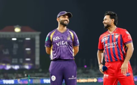 लखनऊ ने जीता टॉस, केकेआर के खिलाफ चुनी गेंदबाजी; प्लेइंग-11 में बड़ा बदलाव