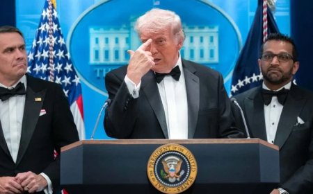 व्हाइट हाउस डिनर हमला: ट्रंप ने बताया सीक्रेट सर्विस ने कैसे फर्श पर लिटाया