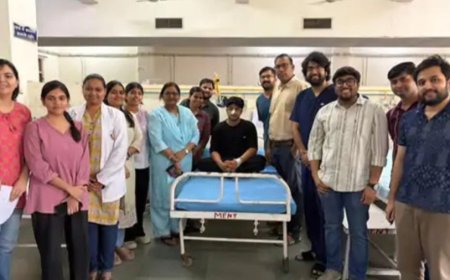 जयपुर: SMS अस्पताल में दुर्लभ बीमारी का सफल ऑपरेशन, युवक की लौटी रोशनी