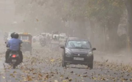 दिल्ली-एनसीआर में धूल भरी आंधी से मिली राहत, बारिश का अलर्ट जारी