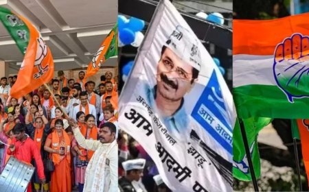 गुजरात निकाय चुनाव: सभी 15 नगर निगमों में BJP का क्लीन स्वीप, कांग्रेस-AAP पस्त