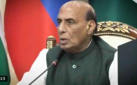 बिश्केक में राजनाथ सिंह का पाकिस्तान पर प्रहार: आतंकवाद पर दोहरे मापदंड खत्म करने की मांग